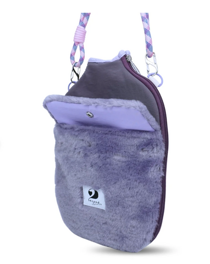 FURRY POCKETTE - PICKLEBALL PADDLE COVER - LAVENDER